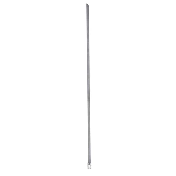 Cable Tie, 304 Stainless Steel, Silver